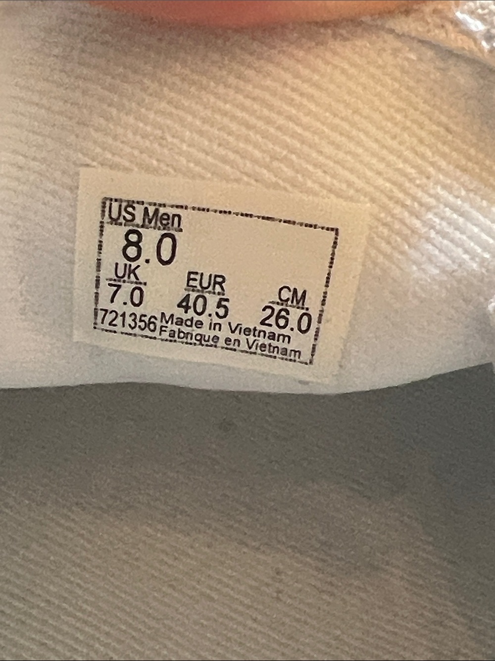 Vans Slip-On Checkerboard Canvas Sneakers white women 9.5 men’s 8 - Picture 6 of 6